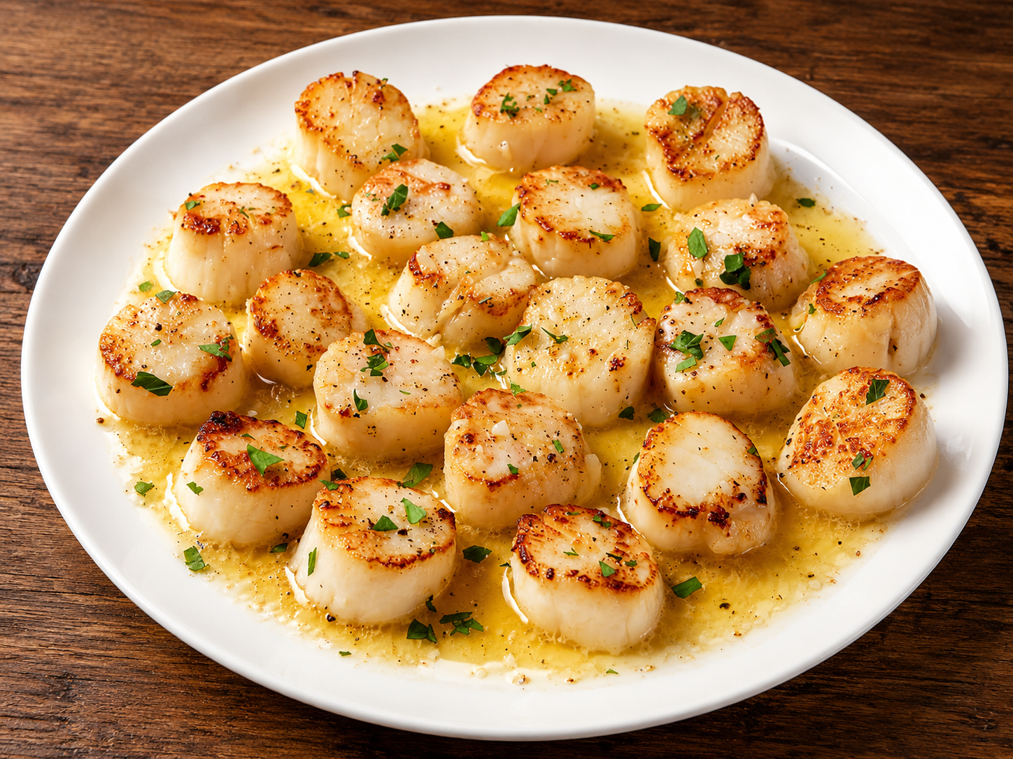 Pan Seared Ocean Scallops
